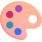 絵を描く